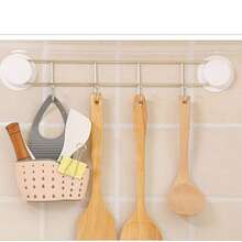 1 件大容量悬挂式储物袋，可重复使用袋，坚固的水果蔬菜袋，可清洗的壁挂式水果篮，用于存放大蒜土豆洋葱或食品储藏室，适用于厨房，厨房储物用品，带硅胶储物盒的水槽悬挂式沥水篮，可调节肩带沥水架，海绵架，水龙头挂篮，厨房储物袋，非常适合在厨房存放海绵和抹布
