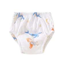 5 件可重复使用的婴儿训练裤，可洗尿布袋，透气如厕学习内衣，防水防漏幼儿尿布，柔软舒适的材质，适合所有季节的婴儿