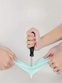 1 件乳胶鞋套 - 防水防滑雨具，透明设计，易于清洁，全天候户外活动足部保护，耐用舒适，雨具配件，可折叠鞋，软鞋 - 彩色 - 查看 5