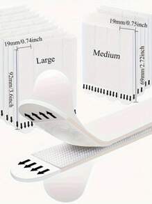 12/24 Pairs Damage-Free Picture Frame Adhesive Fasteners, With Double-Sided Hook-And-Loop For Easy Installation And Removal, Suitable For Remote Controls, Picture Frames, Sockets, Etc.