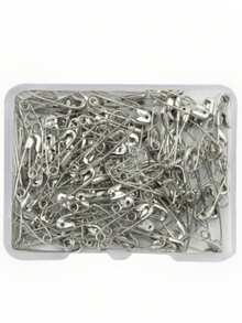 120个盒装别针，1种尺寸。适用于DIY缝纫工具、头巾和丝巾固定。学校办公室配饰、衬衫、夹克、珠宝、万圣节衣服别针、趣味可爱教师礼物、万圣节配饰、教师节服装配饰、包包挂饰 - 黑與白 - 查看 23