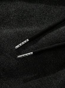 棉混纺运动裤，正面和背面有印花，直筒裤，适合所有季节，宽松男女通用休闲慢跑裤，适合街头服饰和运动