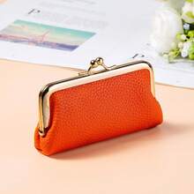 Fashionable Retro Women's Bifold Zipper Coin Purse Suitable For Daily Use Clip Wallet For Women Wallet Mini Wallet Purse Wallet Coin Wallet Wristlet Wallet Wallet - Multicolor - View 16