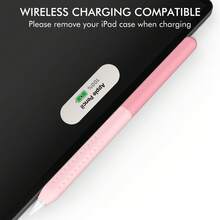 Pencil Case Compatible With Apple Pencil Pro And 2nd Generation Case Silicone Protective Cover Sleeve Skin - Multicolor - View 5