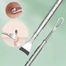 2 Packs Facial Cleansing Tools, Facial Cleansing Shovel Double Head Blackhead Removal Stick For Facial Cleansing Skin Care Tools For Women's Face