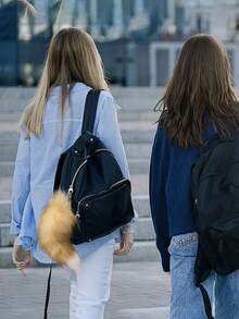 1 件钥匙扣尾巴链钥匙扣钥匙扣礼物可爱仿真狐尾钥匙扣吊坠钥匙扣包包饰品钥匙扣感恩节情人节节日礼物（颜色随机）冬季包包钥匙扣 - 彩色 - 查看 2