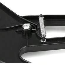 Calibrador de Grasa Corporal Calibradores de Pliegues Cutáneos Personales Herramienta de Medición para Medir con Precisión el IMC Pliegues en la Piel Probador de Medición de Pérdida de(blanco) - Negro - Ver 9