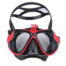JoyMaySun Máscara Subacuática Profesional Cámara Máscara de Buceo Gafas de Natación Snorkel Buceo Soporte de Cámara Para GoPro - Negro - Ver 5