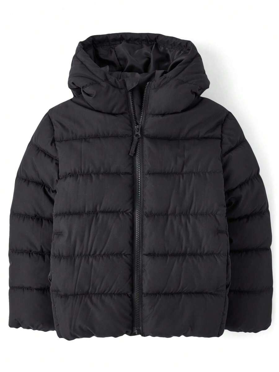 The Children's PLACE Boys Hooded Puffer Jacket