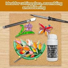 1212Stained Glass Supplies 1 2 Thick Heat Resistant Stained Glass Work Surface Stained Glass Cutting Mat Stained Glass Starter Kit Stained Glass Tools For Table And Countertop Protection 1Pcs - 1塊彩色玻璃工作面 - 查看 5