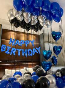 32 بوصة رقم مخصص باللون الوردي والفضي، رقم عيد الميلاد مخصص، بالونات لاتكس وردية وبالونات بنفسجية معدنية، مجموعة بالونات حرف عيد ميلاد سعيد، وبالون قلب وردي ملفوف، مناسب لعيد الميلاد، الزفاف، عرض الطفل، عيد الحب، ديكور حفلة العزوبية، حفلة عيد ، ذكرى الزواج، رأس السنة الجديدة، معرض الطفل ، التخرج، الخطوبة، حفل الزفاف