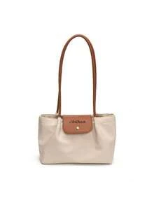 [可定制] 1 件时尚优雅的女士可定制姓名文字手提包、单肩包、托特包、沙滩包、旅行包，适合日常外出、派对、度假、母亲节/情人节/周年纪念日/生日礼物和其他节日，时尚奢华的时尚包 - 彩色 - 查看 10