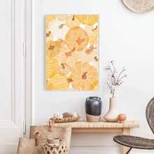 1 Pieza Decoración de pared de Halloween Afiches Pinturas colgantes de calabaza de Halloween Adecuado para sala de estar, estudio, pasillo, decoración de regalo de Halloween, pinturas de lienzo, imágenes impresas, afiches, arte de pared de lienzo (sin marco)