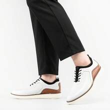 Men's Oxford Shoes Dress Shoes Men's Lightweight Lace-Up Fashion Shoes-20256688 - 白色-03 - 查看 9
