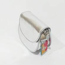 Metallic Crossbody Bag - 銀色 - 查看 2