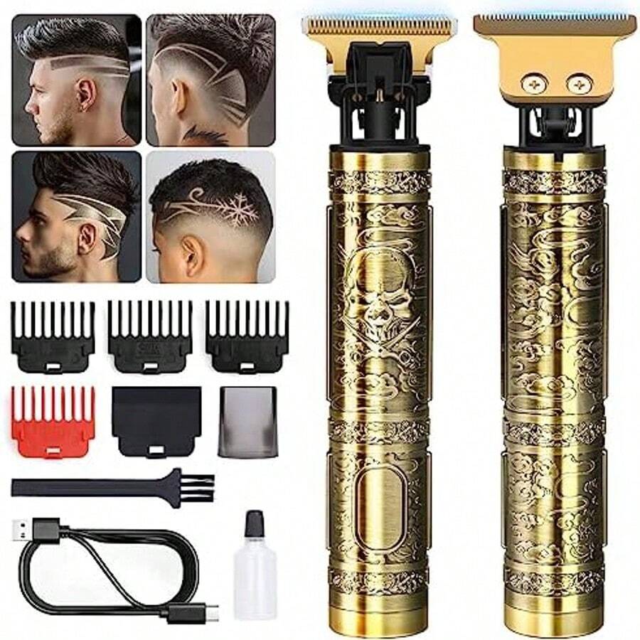 1pc Rechargeable Electric Hair Clipper Beard Shaving Body Hair Trimmer Clippers Electric Hair Cutting Machine Portable Barber Men,300mAh