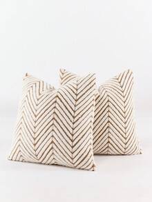 1 Vỏ gối trang trí bằng vải nhung hình học Bohemian màu nâu và trắng (Không bao gồm ruột gối), Mặt sau bằng vải nỉ, Vỏ gối vuông, Trang trí gối cho nhà ngày lễ, Chất liệu vải nhung mềm mại và thoải mái, Trang trí hiện đại cho ghế sofa, Nhà & Phòng ngủ, Trang trí mùa thu, Trang trí mùa thu, Trang trí phòng - Nâu và trắng - Xem 6