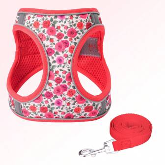 HLP413 Adorable Pet Chest Strap Harness, For Small & Medium Dogs