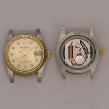 PROKING Authentic Ladies Watch, Business Luxury Elegant Waterproof Stainless Steel Rhinestone Calendar Quartz Watch, Versatile Birthday Gift - Gold - View 10