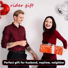 AD 1 件复古摩托车/自行车铃铛，轻质不锈钢电镀幸运骑行铃铛，朋克风格安全配件