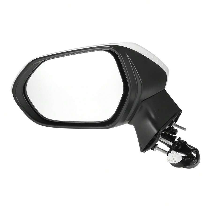 Door Mirror Assembly For Corolla 2020-2022 Power Glass Heated Manual Folding 6 Pins White Paint To Match Replace - 左側駕駛側 - 查看 1