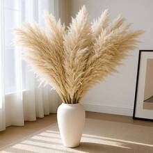 16PCS 40 Inch Fluffy Dried Pampas Grass Decor, Tall Ige Artcial Plants Boho Decor For Floor Vase Droom S Baby Shower Farmhouse Decoration