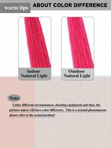 长款波浪卷曲微型ZIZI盒式辫子，扭曲高端合成钩编波浪微型非洲小3S盒式辫子，适合女性和女孩 - 彩色 - 查看 9