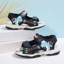 2025 New Summer Kids Boys Fashion Sports Beach Sandals, Hook And Loop - Blue - View 20