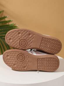 Women's Summer Casual Flat Comfort Shoes, Non-Slip Splice Color Outdoor Sports Shoes, Spring/Autumn