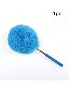 1 件吊扇清洁刷，可重复使用超细纤维吊扇叶片清洁器，带可调节延长杆，32 英寸，用于清洁顶部墙壁、书架、家具、门窗 - 彩色 - 查看 9