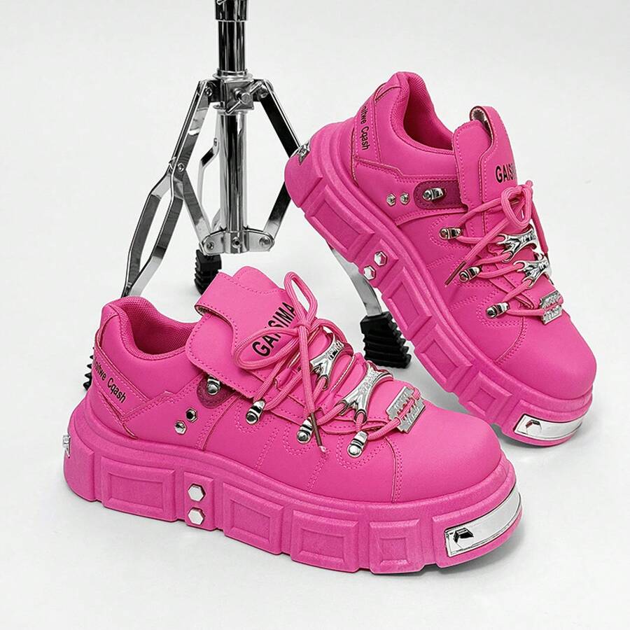 Men Skateboarding Shoes - 黑色 - 查看 1