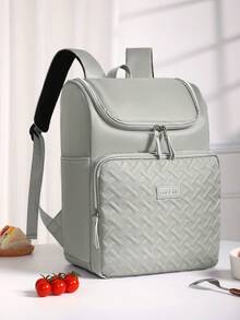 17L Large Capacity Insulated Backpack Fashion Insulation Meal Bag - Perfect For Camping & Picnics Waterproof And Leakproof Oxford Car Ice Case Dinner Food Fresh Keeping Box With Zipper Adjustable Shoulder Strap Multiple Colors Back To School Supplies Bag For School School Accessories School Stuff - Multicolor - View 13