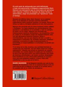 Libro El Sutil Arte De Que Te Importe Un Caraj* - Libro único - Ver 2