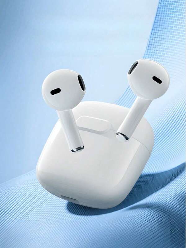 TWS True Wireless Bluetooth Headphones, Earphones, Earbuds, Airbuds – With Charging Case And Lanyard For Easy Carrying, Long-Lasting Battery, Effortless Phone Pairing, Compatible With IOS Android – Ideal For Sports, Gym, Commuting, Office Use