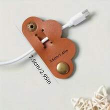 3-Pack Bright Heart-Shaped Cable Organizer Set - Easily Manage Headphones And Cable Wires, Battery-Free Cable Management Clips, Gender-Neutral Multi-Color Wire Bundle Holders, Perfect For Travel And Daily Use