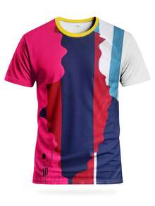 Men's Mexican Style Soccer Jerseys And Comfortable Crew Neck Sports Shirts, Ideal For Matches, Soccer Training And Everyday Casual Wear - 白色 - 查看 2