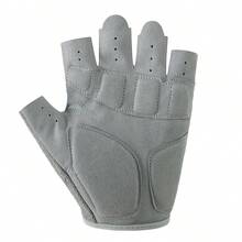 1pair Letter Graphic Breathable Gloves,Suitable For Cycling,Riding Motorcycle And Skiing - Grey - View 5
