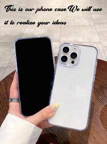 定制高品质软塑料手机保护壳适用于 iOS Apple 设备，全覆盖带镜头保护，适合户外活动，是送给亲人、朋友、宠物、骄傲月、生日、节日的理想礼物