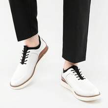 Men's Oxford Shoes Dress Shoes Men's Lightweight Lace-Up Fashion Shoes-20256688 - 白色-03 - 查看 7