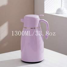 1个1000/1300/1600/1900ML大容量保温热水瓶，宿舍茶壶，高品质玻璃咖啡壶返校 - 彩色 - 查看 22
