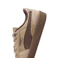 Puma Zapatillas de lona con amortiguación de impactos Palermo Pop de corte bajo para hombres y mujeres, zapatos casuales ideales para viajes 403257 - Almendra tostada marrón - Ver 8