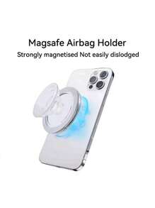 Transparent Magnetic Bracket, Simple And Stylish Design, Both Beautiful And Practical, Airbag Bracket, Strong Magnetization, Not Easy To Fall Off, Allowing You To Use Your Phone More Safely