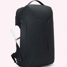 Men's Handbag, Business Minimalist Computer Backpack, Travel Daily Backpack Advanced Feeling With Lock Black, Blue, Gray - Multicolor - View 7