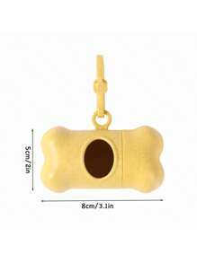 1PC Hands-Free Dog Poop Bag Holder - Heavy-Duty Battery-Free Dispenser For Outdoor Walking, Training & Christmas Stocking Stuffers, Senior Pet Owners Gift