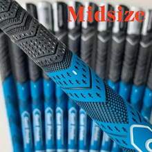 13 件 MCC 高尔夫球握把，高尔夫配件标准中号灰蓝红 60R 握把 - 藍色 - 查看 5