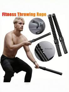 二合一无线战绳系统：一款用于肌肉训练的便携式力量和有氧训练器 - 一款适合运动员、拳击手和家庭健身房的燃烧、有氧和协调工具