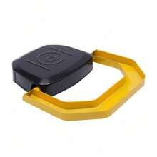 Automatic Parking Lock With Keys, Folding Driveway Security Car Barrier Lock, Remote Control Automatic Parking Barrier Lock With Remote Control Bollard Space Security Lock - Yellow - View 7