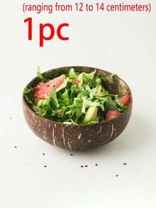 Bát dừa tự nhiên, Bát vỏ dừa, Đĩa nhẹ, Đồ dùng trên bàn ăn Đông Nam Á, Đĩa, Bát tráng miệng, Bát salad, Bát yến mạch ăn sáng, Bát vỏ dừa đơn giản nhưng cao cấp, Bát sáng tạo của Người nổi tiếng trực tuyến, Bát tráng miệng, Bát nước đường, Bát kem gia dụng, Bát salad trái cây, Một mảnh, Hai mảnh - Kích thước thay đổi từ 12-14cm - Cà phê nâu - Xem 10