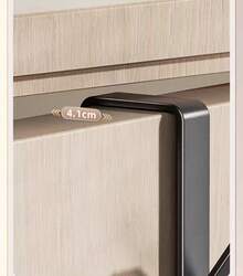 Door Hook 4 Hooks, Strong Metal Hanger, Suitable For Clothes, Hats And Bags, Space-Saving Design, Suitable For Bedroom - 彩色 - 查看 6