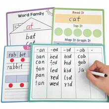 8pcs Diy Large-Scale Dry-Erasable Poster Set | Grid Whiteboard Chart, Suitable For Halloween And Christmas Decorations In Classrooms, Offices And Families, Ideal School Gifts And Teachers' Supplies.